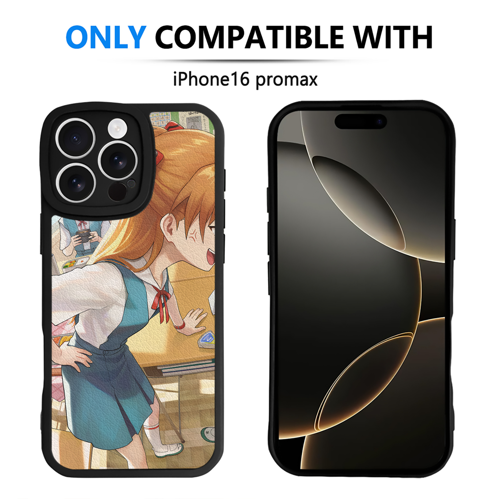 （画像用） EVA 新世紀エヴァンゲリオン 【iPhone 16シリーズ対応】シリコンスマホケース（レザー調） 材質：シリコン